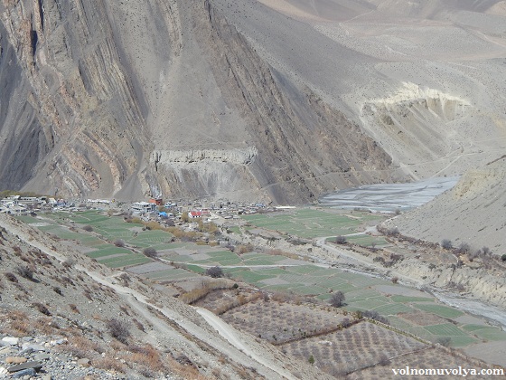 Kagbeni-view-from-up