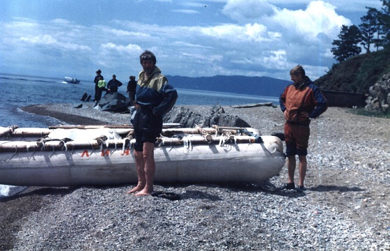 Самодельный катамаран