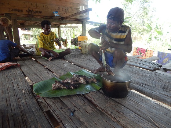 готовка пищи в папуа новой гвинее